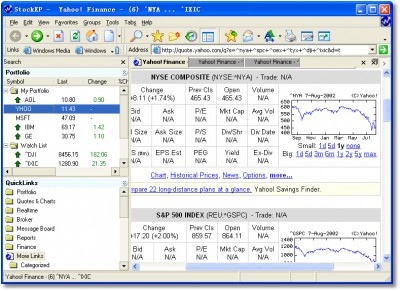 Stock Explorer 2.7 screenshot