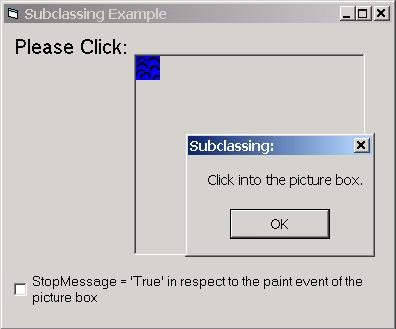 Subclassing ActiveX 1.0 screenshot