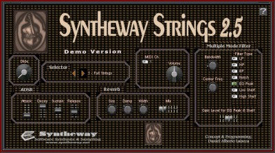 Syntheway Strings VSTi 2.5 screenshot