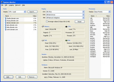 System Monitor 1.5.1 screenshot