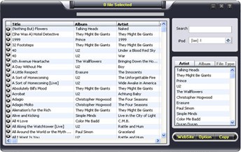 Tansee iPod Transfer 5.0.0.0 screenshot