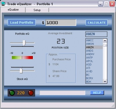 Trade eQualizer 1.1 screenshot