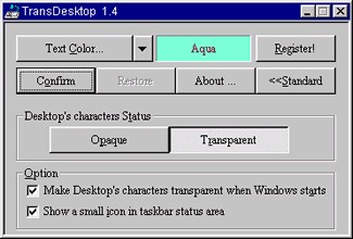 TransDesktop 1.4 screenshot