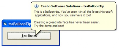 tssBalloonTip 1.0 screenshot