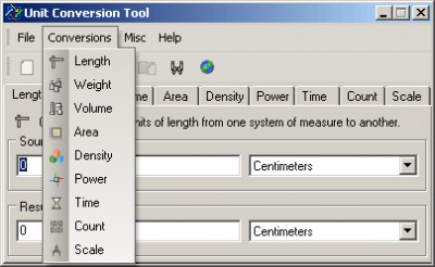 Unit Conversion Tool 5.0 screenshot
