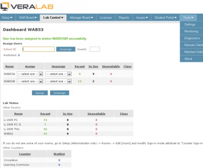 VeraLab 6.1 screenshot