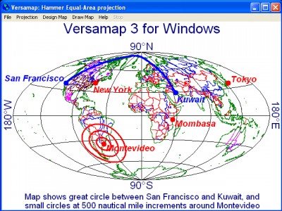 Versamap for Windows 3.01 screenshot