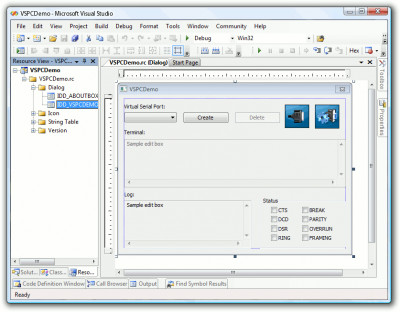 Virtual Serial Port Control 3.5 screenshot