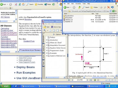 WebCab Functions (J2SE Edition) 2.0 screenshot