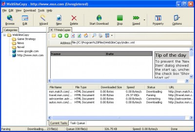 WebSiteCopy 1.0 screenshot