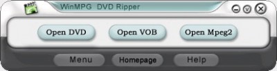 WinMPG DVD Ripper 1.9.0.1 screenshot