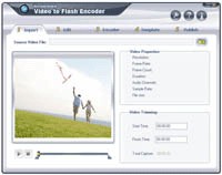 Wondershare Video to Flash Encoder 2.4.61 screenshot