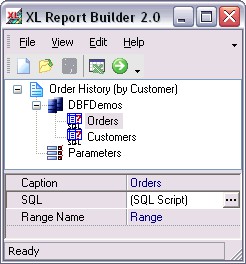 XL Report Builder 2.1.4 screenshot