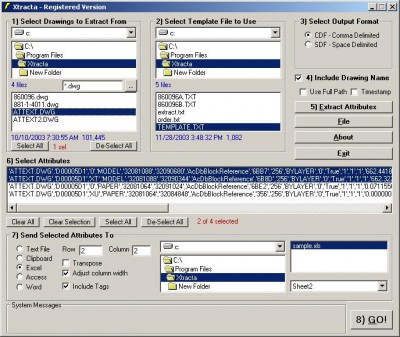 Xtracta 4.2 screenshot