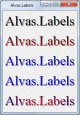 Alvas.Labels 2.1