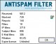 Anti-Spam Filter 1.2