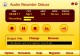Audio Recorder deluxe 2.2 Screenshot