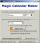 Magic Calendar Maker 3.5 Screenshot